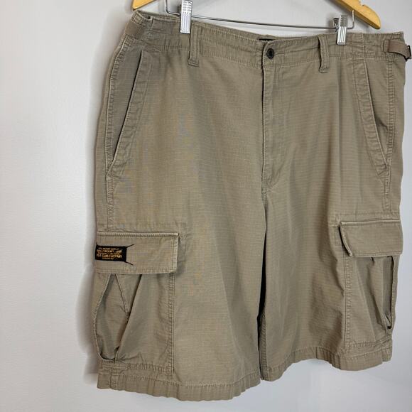 Polo Jeans Co. Ralph Lauren Military Surplus Cargo Shorts 90's Y2K Men's Sz 40 - Picture 2 of 8